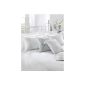 Catherine Lansfield luxury bedding 200 x 200 cm Camilla White with embroidery