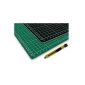 Cutting mat 60 x 90 cm, self-healing, green / black - professional quality of topoffice24 (Office supplies & stationery)