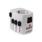 SKROSS External Power Adapter (AC travel adapter) white (accessory)