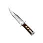Columbia model hunting knife outdoor knife Spirit 28.5cm stainless steel knife wooden handle (Miscellaneous)