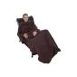 Napelino - The Blanket / blanket read / Wellness blanket with sleeves, brown / chocolate (household goods)