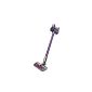 Dyson v6 Up Top Handstaubsauger with suction levels 2, 350 W, 20 min duration 28 W, 6 minutes at 100 W, 25 cm width electric brush, furniture brush edges without bag (household goods)