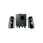 Logitech Z323 2.1 Speaker System 30W RMS black (Accessories)