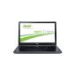 Acer Aspire E1-532-29554G50DNKK 39.6 cm (15.6-inch) notebook (Intel Celeron 2955U, 1.4GHz, 4GB RAM, 500GB HDD, Intel HD, no OS) Black (Personal Computers)