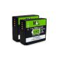 2x Battery / Battery DMW-like BLG10 DMW-BLG10E for Panasonic Lumix DMC-GF6 | Lumix DMC-GX7 and more ... [Li-ion;  750mAh;  7.2V] (Electronics)