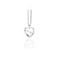 Make chain 925 silver with SWAROVSKI ELEMENTS Heart individually (jewelry)