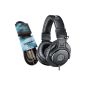 Audio-Technica ATH-M30X DJ headphones + Keep Drum extension cord 3m FREE!  (Electronics)