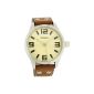 Oozoo Timepieces - XXL watch with leather strap - C3706 (clock)