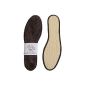 Fellhof lambskin sole, dark brown (Shoes)