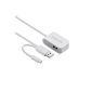 Ugreen USB 2.0 Hub 2 ports with OTG function, PC, mobile phones, eReaders, tablets, etc. (White) (Electronics)