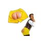 Po pants yellow boxer shorts with butt Bumshorts Bum Shorts pants funny witty (toy)