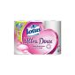 Lotus Ultra Soft - Toilet Paper Rolls Aquatube x 6 - 2 Pack (Health and Beauty)