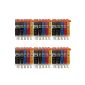30 XL (6 Sets) ColourDirect compatible inkjet cartridges for Canon CLI-551XL / 550XL PGI-- Pixma MG5450 MG5550 MG5650 MG6350 MG6450 MG6650 MG7150 MX725 MX925 MX725 iP7250 printers (Electronics)