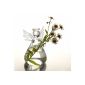 Shape Angel Flower Glass Hanging Vase Bottle Container Garden Decor (Kitchen)