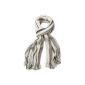 style breaker Feinstrick Men scarf with striped design, knitted scarf with fringes, soft and warm 01018117 (Textiles)