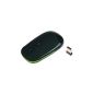 Kinobo - Wireless Mouse - USB 2.0 Black / Green, 2.4Ghz - Ergonomic Form (Electronics)