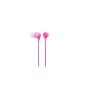Sony MDR-EX15LPPI.AE Earphones auculaires-100 dB / mW 8- 22,000 Hz cord 1.2 m Rose (Electronics)