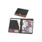 Schreibmappe Dokumentenmappe briefcase folder A4 bonded leather (leather fiber) (Office supplies & stationery)