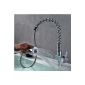 Auralum professional kitchen faucet 360 ° swivel faucet with herausziehbarerem showerhead faucet for kitchen (Misc.)