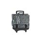 School boy briefcase with wheels - 38cm - Ideal for primary school - with 2 zipped pockets, two large compartments