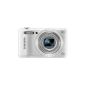Samsung WB35F Smart Digital Camera (16 Megapixel, 12x opt. Zoom, 6.8 cm (2.7 inch) display) white (Electronics)