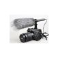 MegaGear Professional Shotgun camcorder and camera microphone with wind protection (electronic)