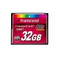 Transcend 32GB CompactFlash memory card (CF) UDMA 800x TS32GCF800 7 (Personal Computers)