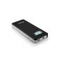 EasyAcc 20000AP-B Dual USB Power Bank with precise LCD digital display External Battery Charger (20000mAh) for Smartphone / Tablet PC / Apple iPhone / iPad (Accessories)