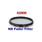 Neewer 62 mm knob ND ND filter adjustable variable (ND2 to ND400) (Electronics)