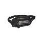 Waist bag fanny pack black leather Wimmerl (Luggage)