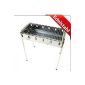 Mangal Barbecue steel 30x60x70cm grill charcoal Standgrill