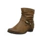 Short sheepskin boots, Brown