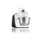 Bosch Styline / MUM52120 Robot 700 W Stainless Mixing bowl grater / slicer Mixer Plastic Hooks Whips kneading and mixing to beat (Kitchen)