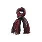 style breaker Feinstrick Men scarf with striped design, knitted scarf with fringes, soft and warm 01018117 (Textiles)