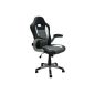 Armchair Ergonomic Office Chair PC Gamer black padded seat tilt adjustable PU Leather Style Black White + Children OTHER MODELS