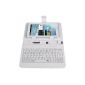 Leather case + keyboard + media have universal Tablet PC White Color 7 