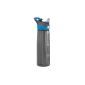 Contigo Addison Autospout water bottle, 750 ml, gray / blue (household goods)