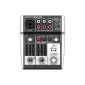 Behringer XENYX 302USB 5-Input Mixer with XENYX Mic Preamp and built-in USB audio interface (electronic)