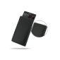 Sony Xperia Z Leather Case - L36H - Vertical Pouch Type (NO Belt Clip) (Black) by PDair (Office supplies & stationery)