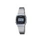 Casio - LA670WA-1D - Vintage - Ladies Watch - Quartz Digital - LCD Dial - Bracelet Grey (Watch)