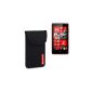 SHOCKSOCK Neoprenhülle CASE COVER PROTECTOR FOR Nokia Lumia 820 IN BLACK (Electronics)