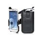 Galaxy S III holder and leather case