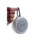 DBPOWER® Waterproof Portable Wireless Bluetooth 3.0 Mini speakers for shower pool, Bluetooth & Wireless transmission, White (Electronics)