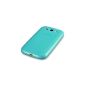 Samsung Galaxy S3 i9300 TPU Silicone Skin CASE COVER (Translucent Blue) (Electronics)