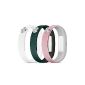 Sony Pack of 3 Bracelets SmartBand SWR110 - Size S - (White - Pink - Green) (Accessory)