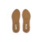 Cinnamon soles cotton natural brown, size 38
