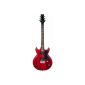 Ibanez GAX30-TR Acoustic-Electric Guitar Transparent Red (Electronics)