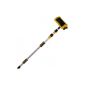 Luxury broom brush telescopic aluminum 130-300 cm with water passage (Miscellaneous)
