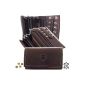 Women's full leather wallet German Design Brown Wild Things double seam G-964