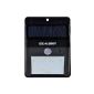Ideal Eben ® 8 LED Wireless Outdoor Wall Solar Lamp (With movement sensor, Solar powered, weatherproof, battery-free)